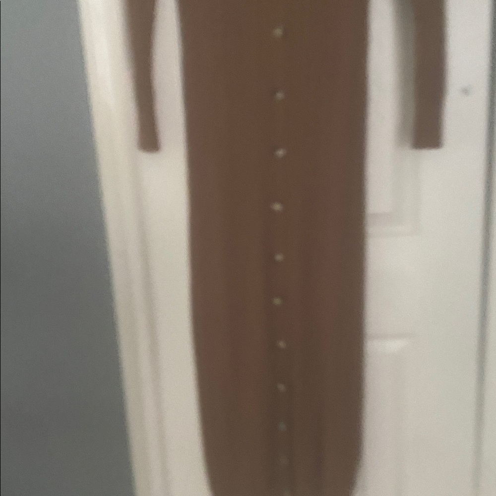 Brown Ribbed dress - Picture 3 of 4